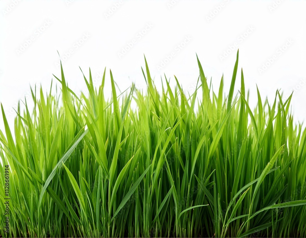grass background with dew dropping on white background grass background with dew dropping on white background