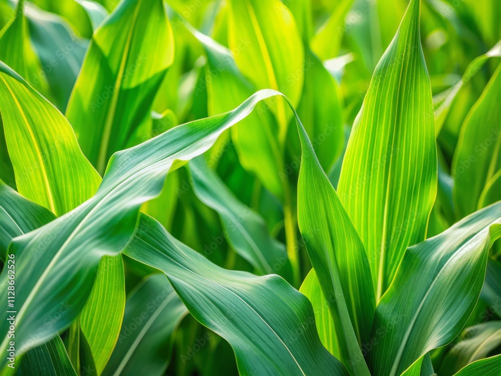 Refreshing Green Corn Leaves Background, Square Banner, Website Header, Nature, Copyspace Refreshing Green Corn Leaves Background, Square Banner, Website Header, Nature, Copyspace