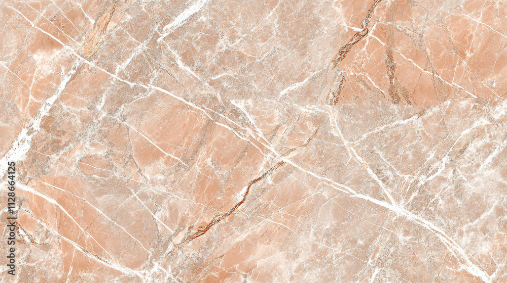 Fototapeta premium Soft pastel pink marble with rose gold shimmer