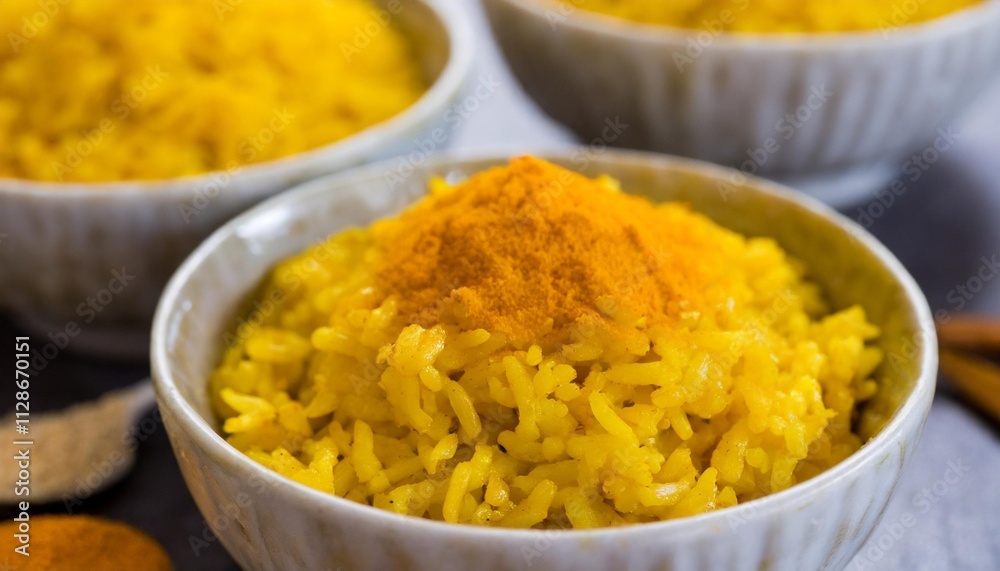 Golden Turmeric Rice Bowls: A Trendy Superfood Feast Golden Turmeric Rice Bowls: A Trendy Superfood Feast