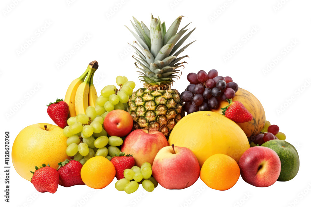 PNG Pineapple banana grapes fruit. PNG Pineapple banana grapes fruit.