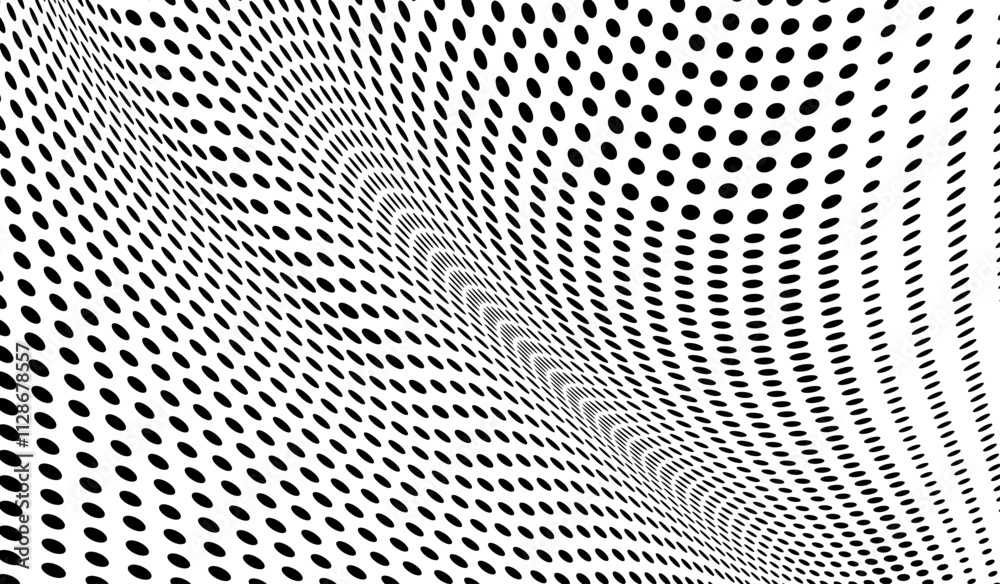 Abstract halftone wave dotted background. Halftone grunge pattern with square. Vector halftone modern pop art twisted texture for poster, cover, business card, postcard, art label layout, sticker. Abstract halftone wave dotted background. Halftone grunge pattern with square. Vector halftone modern pop art twisted texture for poster, cover, business card, postcard, art label layout, sticker.