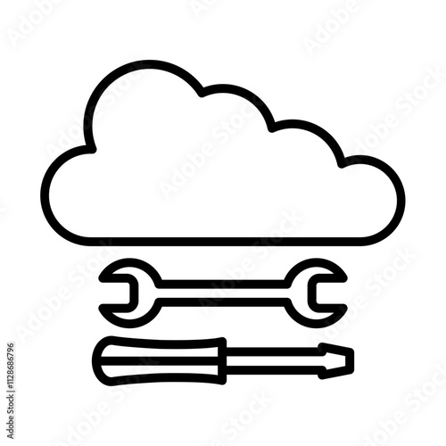 Networking Tools line icon