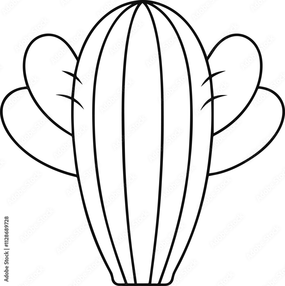 cactus outline vector illustration cactus outline vector illustration