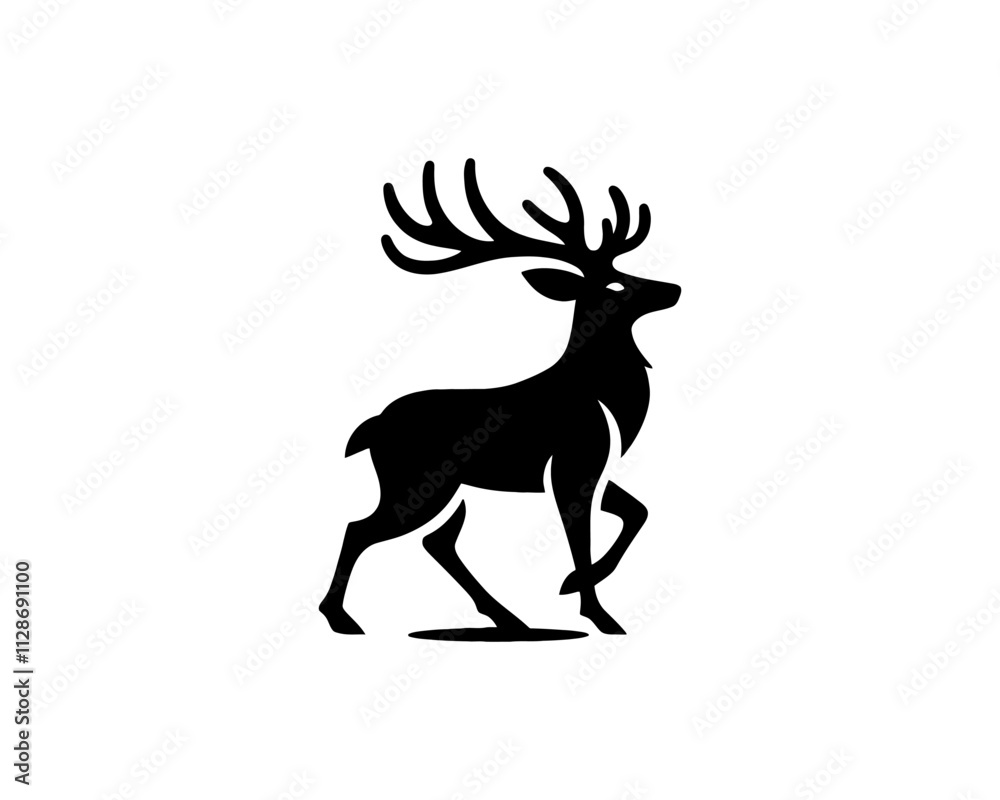 deer silhouette vector