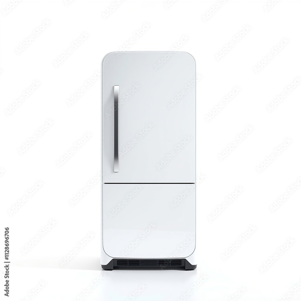 Appliance in a modern kitchen against a plain white background,  still life photography, appliance