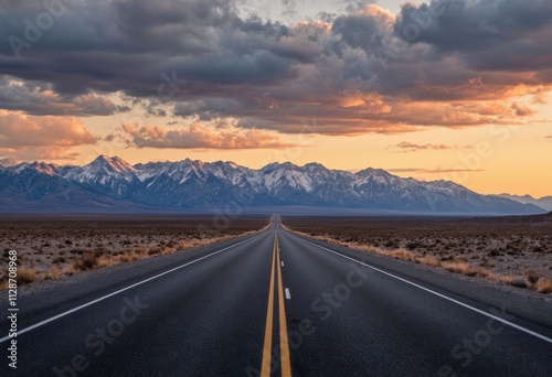 Sunset Highway to Snowy Mountains