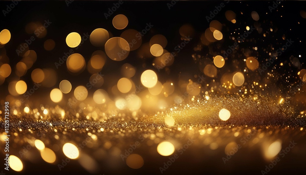 a blurry picture of a bunch of gold lights on a black background high quality a blurry picture of a bunch of gold lights on a black background high quality