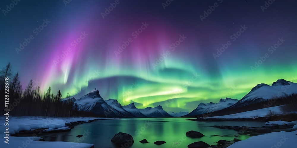 Aurora_Borealis_with_Starry_Night Aurora_Borealis_with_Starry_Night