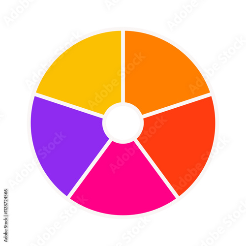 Vibrant Color Wheel Icon | Interactive Color Palette Icon | Color Spectrum Wheel | Color Picker Wheel | Color Theory Wheel Icon | Customizable Color Wheel | Color wheel | Trending color wheel