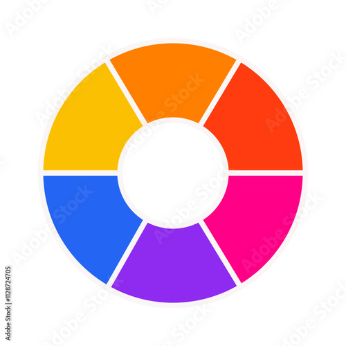Vibrant Color Wheel Icon | Interactive Color Palette Icon | Color Spectrum Wheel | Color Picker Wheel | Color Theory Wheel Icon | Customizable Color Wheel | Color wheel | Trending color wheel