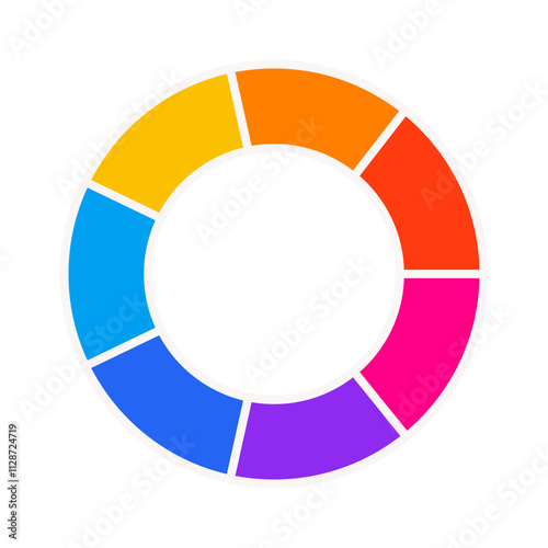Vibrant Color Wheel Icon | Interactive Color Palette Icon | Color Spectrum Wheel | Color Picker Wheel | Color Theory Wheel Icon | Customizable Color Wheel | Color wheel | Trending color wheel