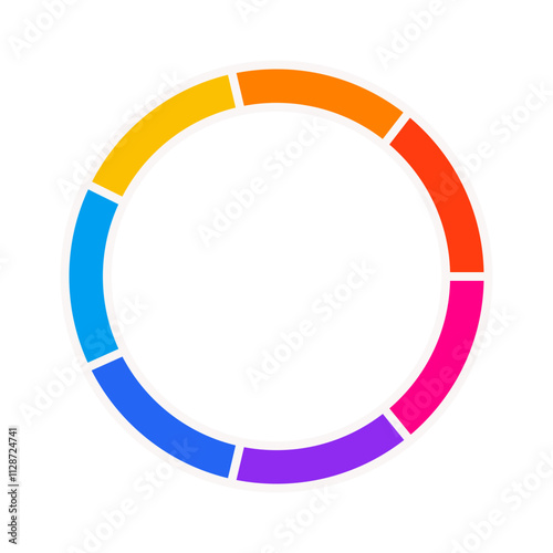 Vibrant Color Wheel Icon | Interactive Color Palette Icon | Color Spectrum Wheel | Color Picker Wheel | Color Theory Wheel Icon | Customizable Color Wheel | Color wheel | Trending color wheel