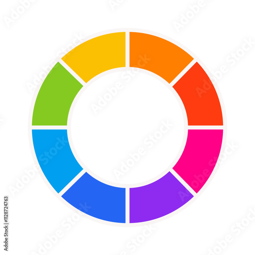 Vibrant Color Wheel Icon | Interactive Color Palette Icon | Color Spectrum Wheel | Color Picker Wheel | Color Theory Wheel Icon | Customizable Color Wheel | Color wheel | Trending color wheel