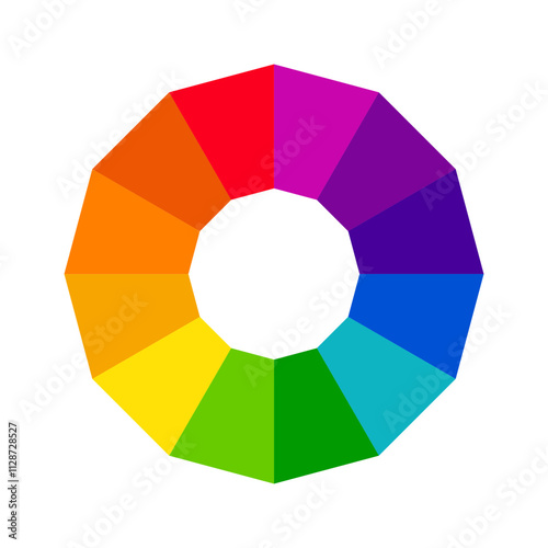 Vibrant Color Wheel Icon | Interactive Color Palette Icon | Color Spectrum Wheel | Color Picker Wheel | Color Theory Wheel Icon | Customizable Color Wheel | Color wheel | Trending color wheel