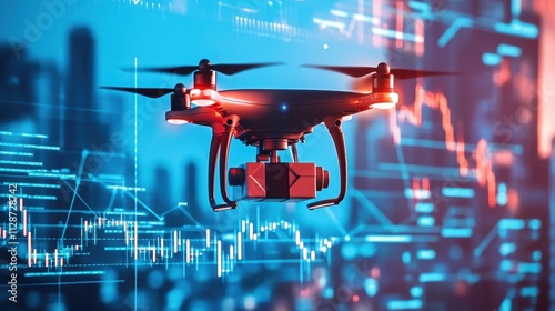 Drone Delivering Package wi...