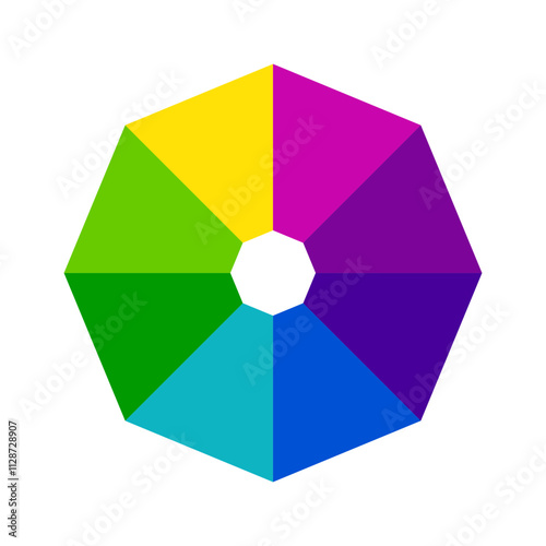 Vibrant Color Wheel Icon | Interactive Color Palette Icon | Color Spectrum Wheel | Color Picker Wheel | Color Theory Wheel Icon | Customizable Color Wheel | Color wheel | Trending color wheel