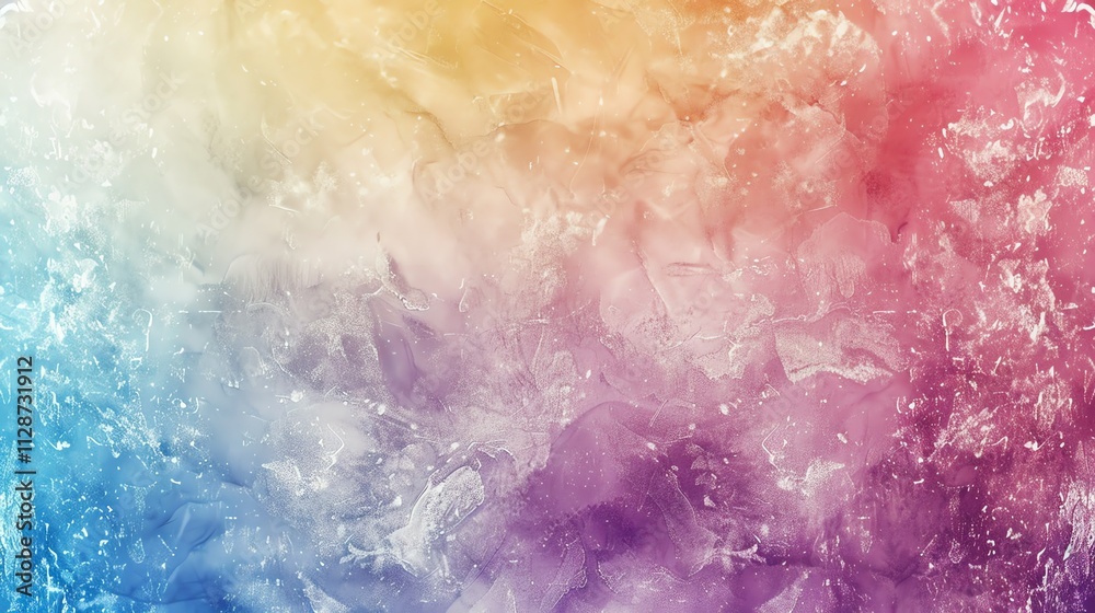 Fototapeta premium A colorful abstract background with a faded and textured effect.