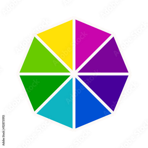 Vibrant Color Wheel Icon | Interactive Color Palette Icon | Color Spectrum Wheel | Color Picker Wheel | Color Theory Wheel Icon | Customizable Color Wheel | Color wheel | Trending color wheel