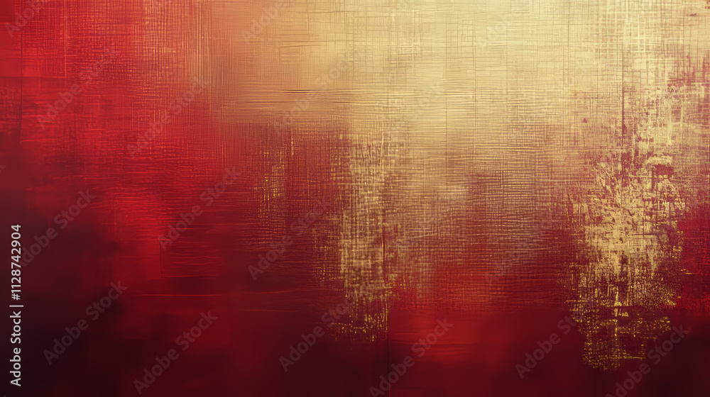 Abstract textured artwork featuring shades of red and gold with a warm and inviting aesthetic Abstract textured artwork featuring shades of red and gold with a warm and inviting aesthetic