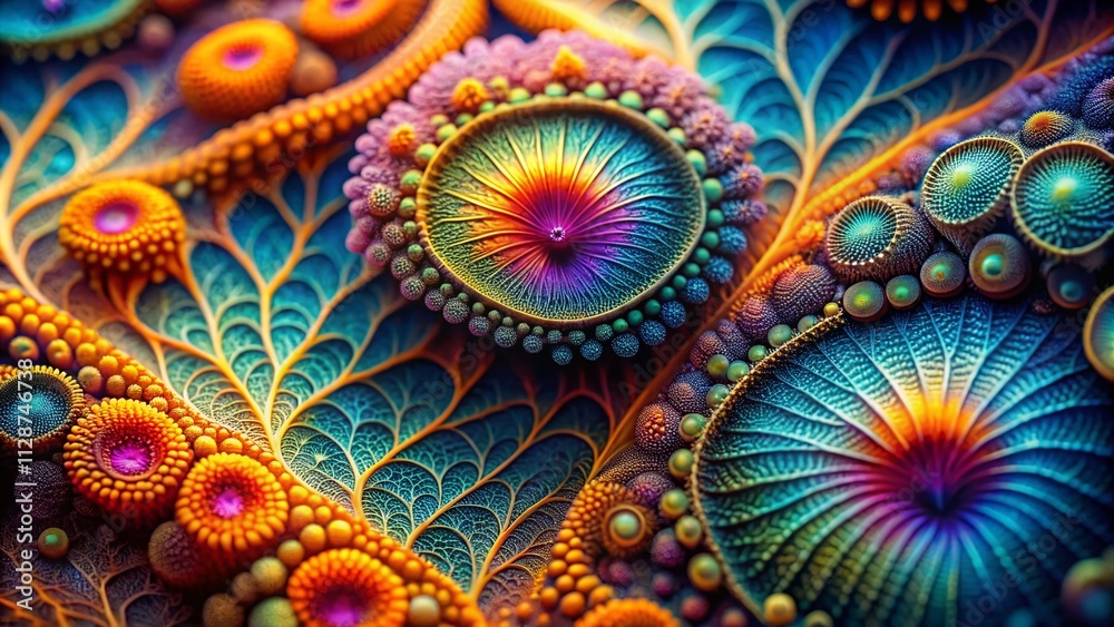 custom made wallpaper toronto digitalCaptivating Macro Photography of Nature's Intricate Patterns and Textures Showcasing Generative AI Technology in a Stunning Display of Colors and Forms