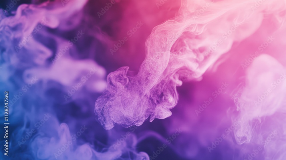 Abstract Swirling Purple Pink Smoke Background Abstract Swirling Purple Pink Smoke Background