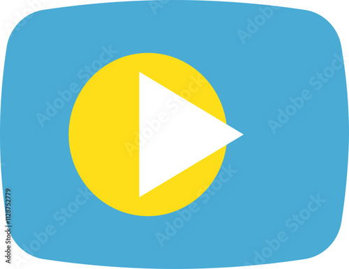 Free Download Palau Flag on video player icon - GFXLoad