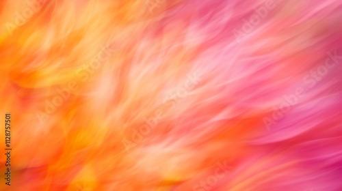 Wallpaper Mural Abstract blur orange and pink nature background Torontodigital.ca