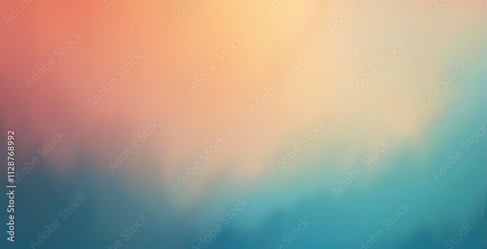 Colorful abstract background blending warm and cool tones at dusk, created by ai generated Colorful abstract background blending warm and cool tones at dusk, created by ai generated