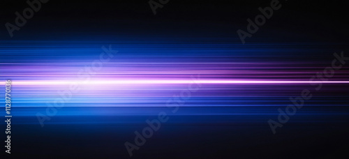 A blue and purple gradient, blurred on the edges, on a black background