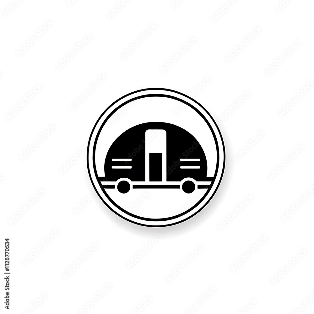 Retro Campervan Icon Retro Campervan Icon