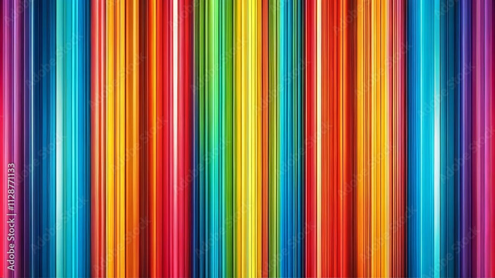 Vibrant and colorful vertical lines in a spectrum of hues, creating a visually captivating abstract pattern. Vibrant and colorful vertical lines in a spectrum of hues, creating a visually captivating abstract pattern.