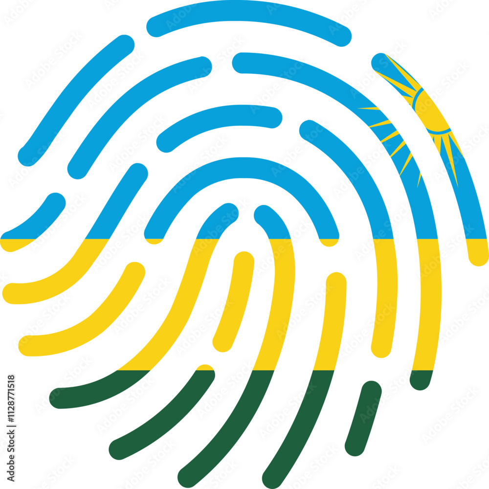 Obraz premium Fingerprint Icon