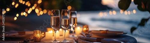 Elegant Beachfront Dinner T...