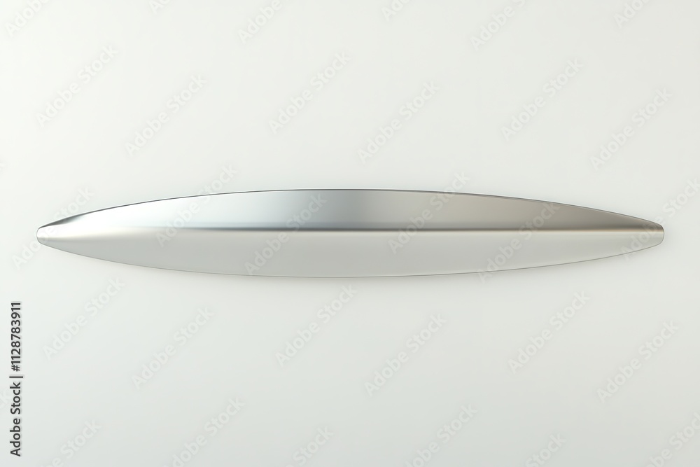 polished wind turbine blade section with smooth edges displayed on white background polished wind turbine blade section with smooth edges displayed on white background
