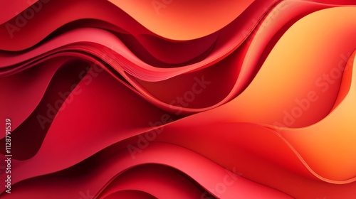 abstract orange and red baground