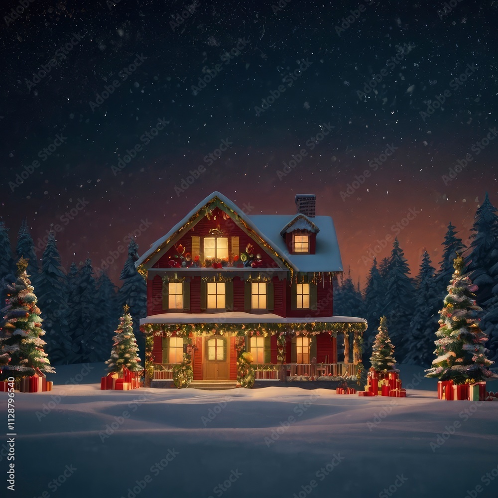 Fototapeta premium Christmas in the city