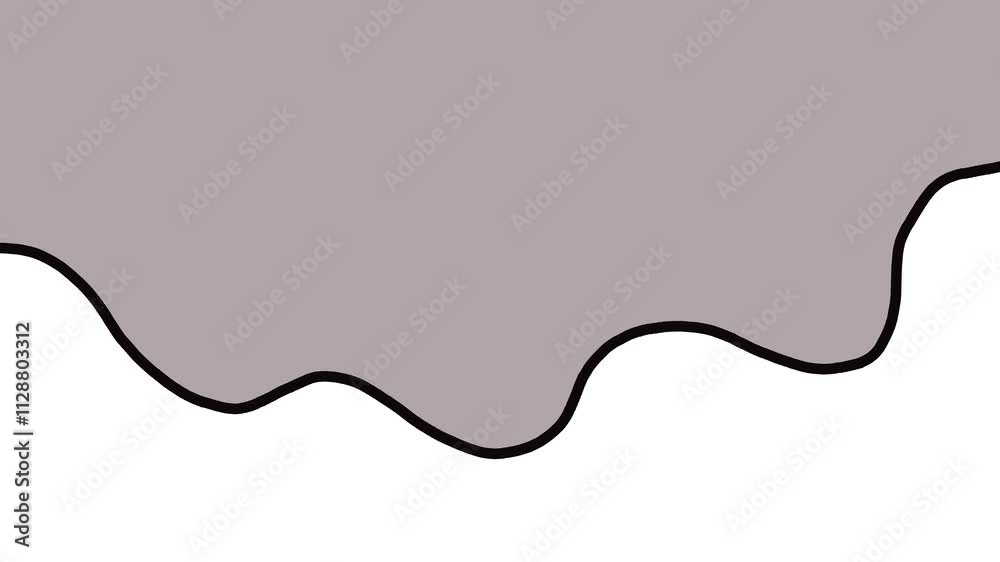 Animation of a moving white cloud or puffy mass at the bottom of the image.