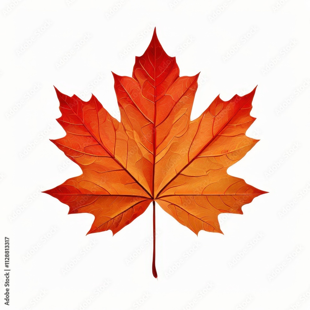 the AI Image Generator, Autumn Maple Leaf on Black Background the AI Image Generator, Autumn Maple Leaf on Black Background