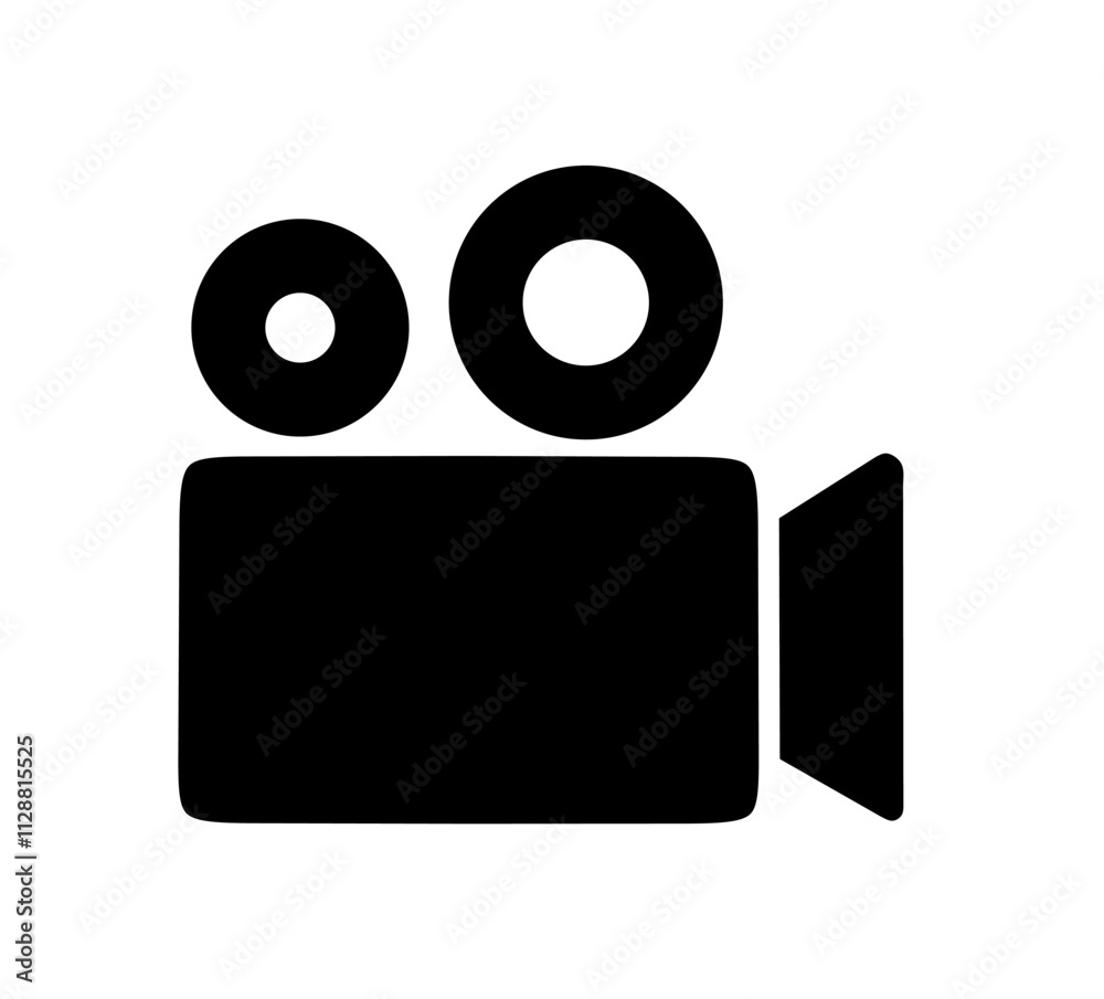 video camera icon vector with trendy design video camera icon vector with trendy design