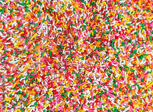 colorful sprinkles