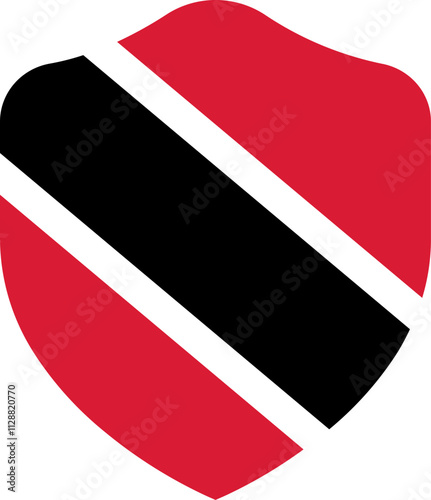 Trinidad & Tobago Flag on Shield Shape Free Download Trinidad & Tobago Flag on Shield Shape - GFXLoad