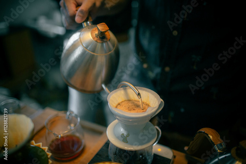 coffee maker and coffee