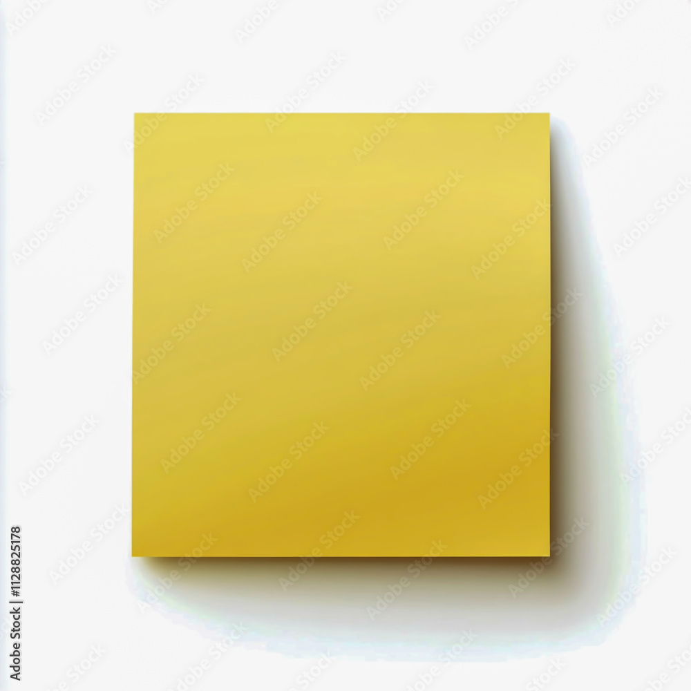 Blank yellow sticky paper note isolated on white background. Blank yellow sticky paper note isolated on white background.