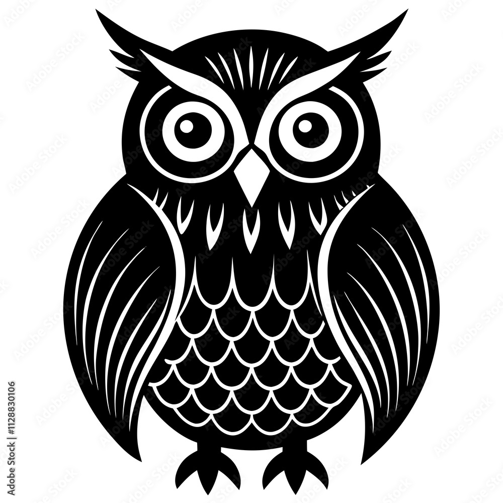 Generative AI Owl Bird Vector & Line Art Design - Perfect for Graphic Design Projects Generative AI Owl Bird Vector & Line Art Design - Perfect for Graphic Design Projects