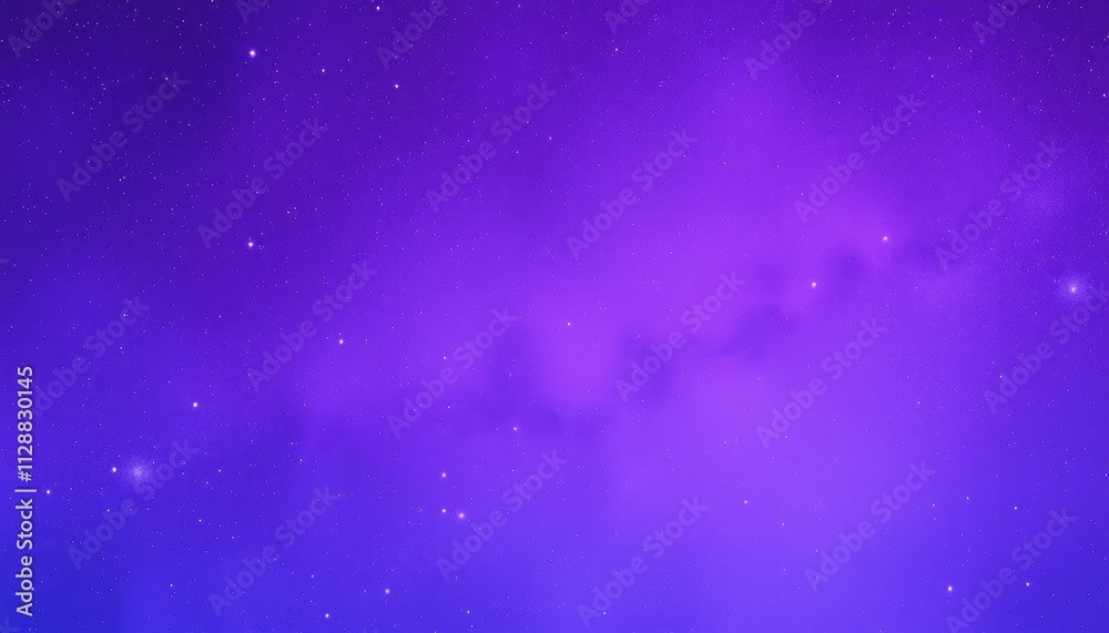 A Purple Night Sky Filled With Distant Stars A Purple Night Sky Filled With Distant Stars