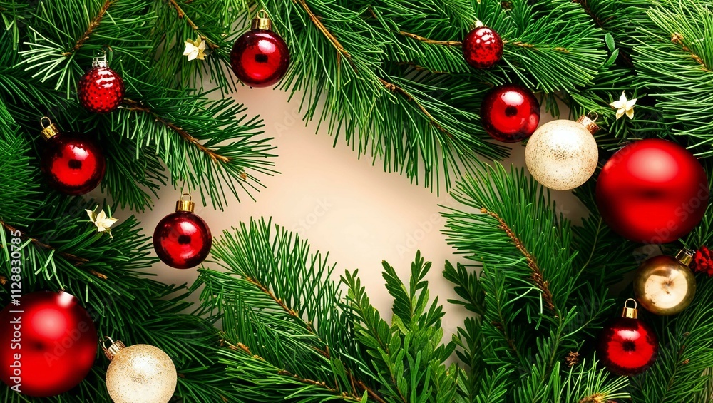 Christmas tree branches background Christmas tree branches background