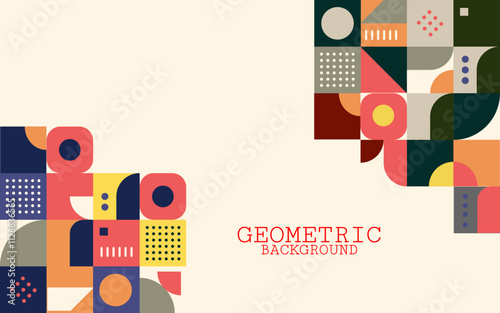 Abstract Geometric Pattern Artwork.  Can be used for book covers, brochures, pamphlets, magazines, banners and wallpaper backgrounds