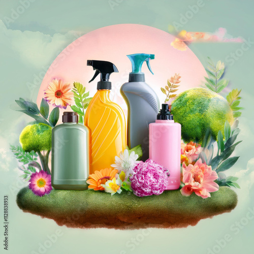 Natural organic home cleaning products