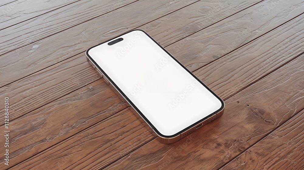 Realistic Smartphone Mockup 3D Render Realistic Smartphone Mockup 3D Render